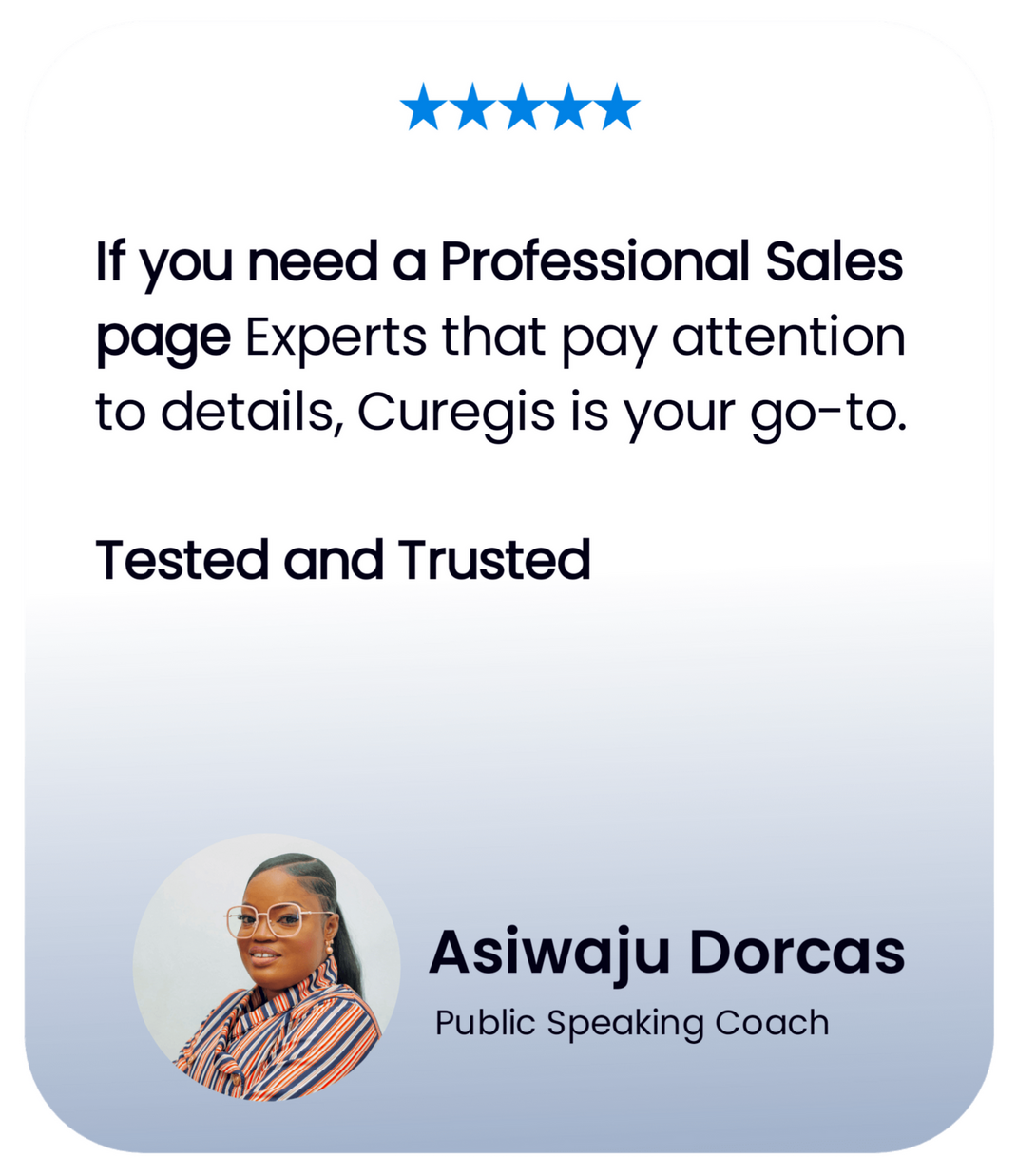 The Sales page worked more than I had imagined. I ran ads and had up to 50% conversions. The page gave us authority, made me speak less, save time and yet make more money. (Chioma Ezugwu 🇳🇬) The Sales page worked more than I had imagined. I ran ads and had up to 50% conversions. The page gave us authority, made me speak less, save time and yet make more money. (Chioma Ezugwu 🇳🇬)